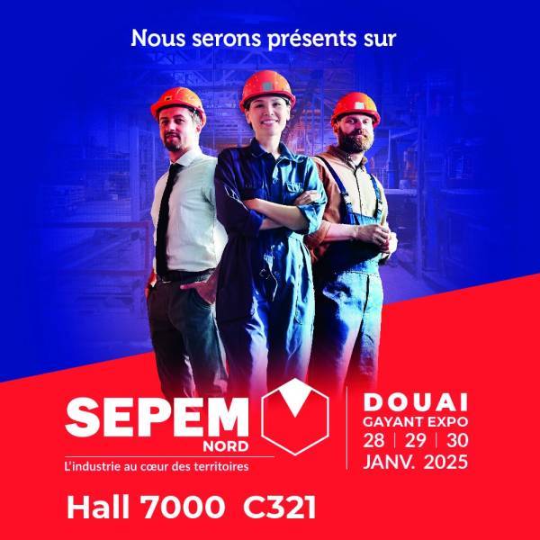 SEPEM de DOUAI 2025 : APREX Solutions &agrave; la rencontre des industriels des Hauts-de-France