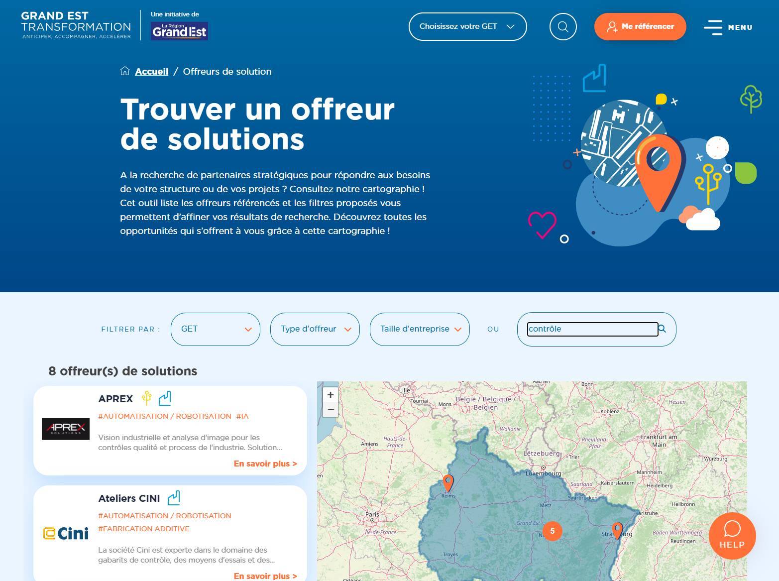 Les solutions de vision industrielle d&rsquo;APREX r&eacute;f&eacute;renc&eacute;es dans les GET Industrie et GET num&eacute;rique